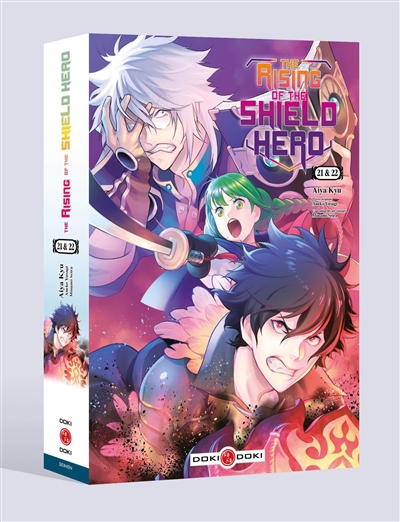 the rising of the shield hero : écrin volumes 21 et 22
