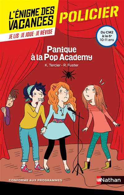 Panique à la Pop Academy : du CM2 à la 6e, 10-11 ans : conforme aux programmes