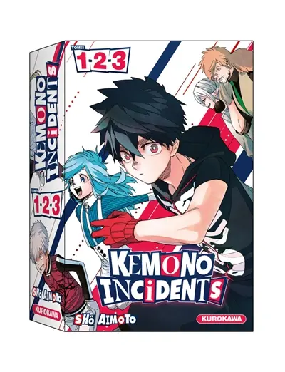 Kemono incidents tomes 1, 2, 3