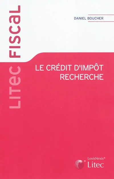 Le crédit d'impôt recherche