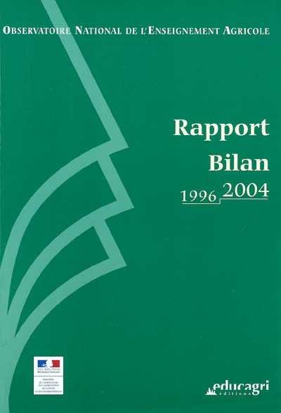 Rapport : bilan 1996-2004