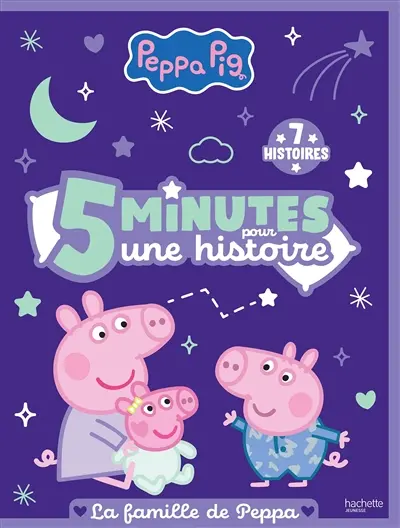 Peppa Pig : 5 minutes pour une histoire : la famille de Peppa