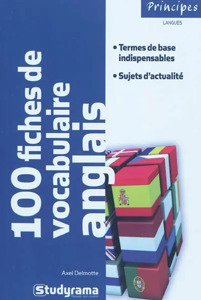 100 fiches de vocabulaire anglais
