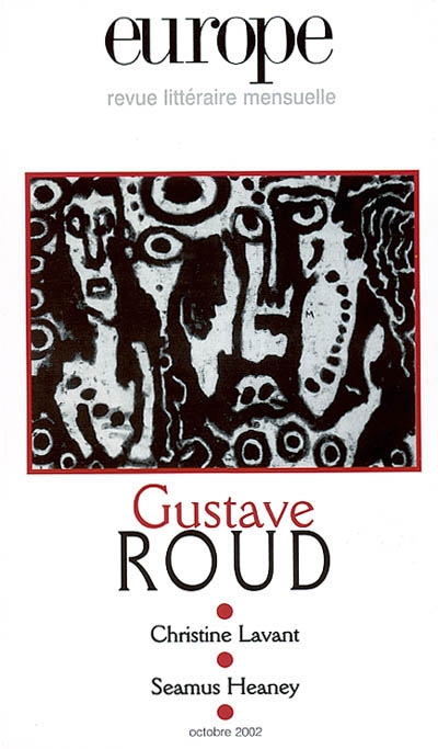 Europe, n° 882. Gustave Roud