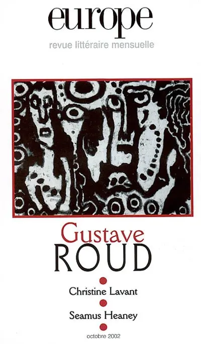 Europe, n° 882. Gustave Roud