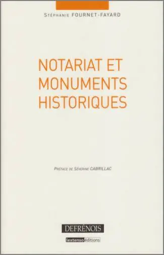 Notariat et monuments historiques