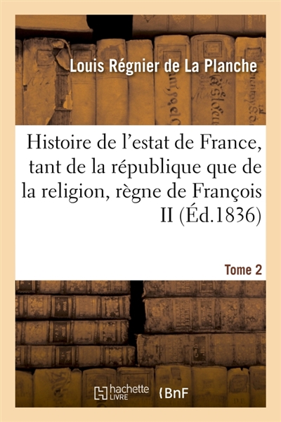 Histoire de l'estat de...