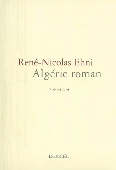 Algérie roman