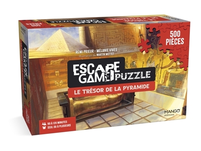 escape game puzzle : le trésor de la pyramide
