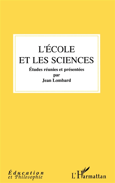 L'école et les sciences