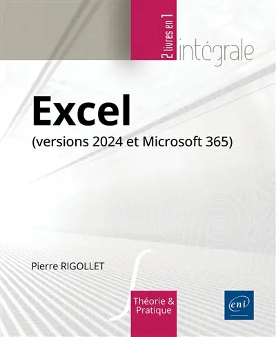 Excel (versions 2024 et Microsoft 2025) : théorie & pratique