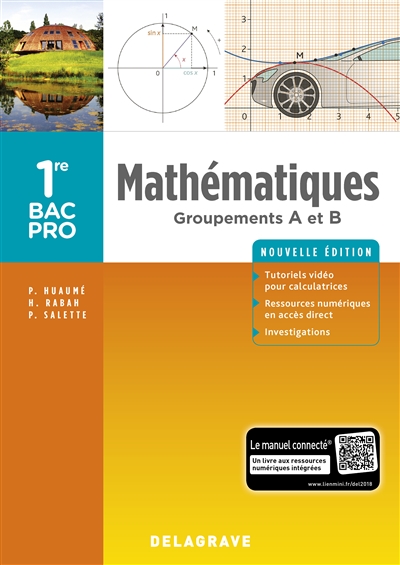 Mathématiques : groupements A et B, 1re bac pro