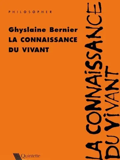 La connaissance du vivant