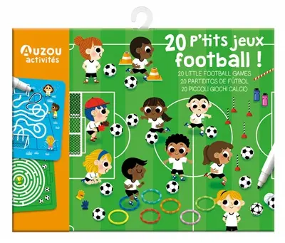 20 p'tits jeux : football !. 20 little football games. 20 partiditos de futbol. 20 piccoli giochi calcio