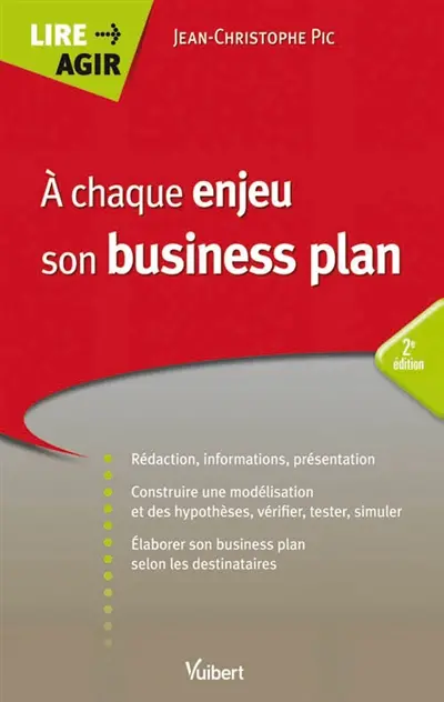 A chaque enjeu, son business plan : rédaction, informations, présentation...