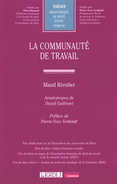 La communauté de travail