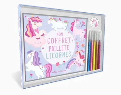 Mon coffret pailleté licornes