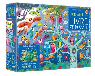 Dans la nuit : livre et puzzle