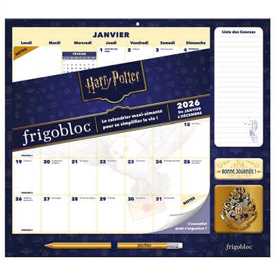 Frigobloc Mensuel 2026 Déco...