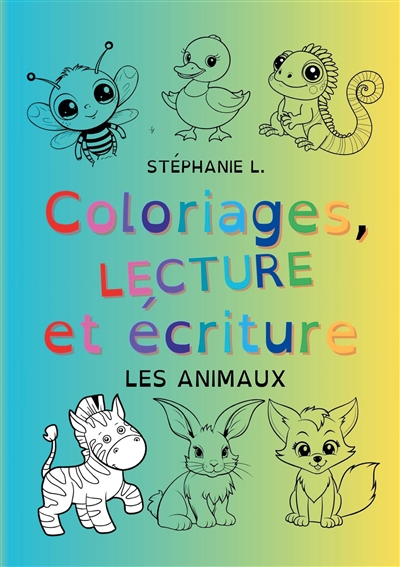 Coloriage et écriture : Les animaux