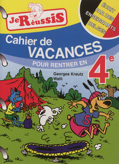 Cahier de vacances pour rentrer en 4e