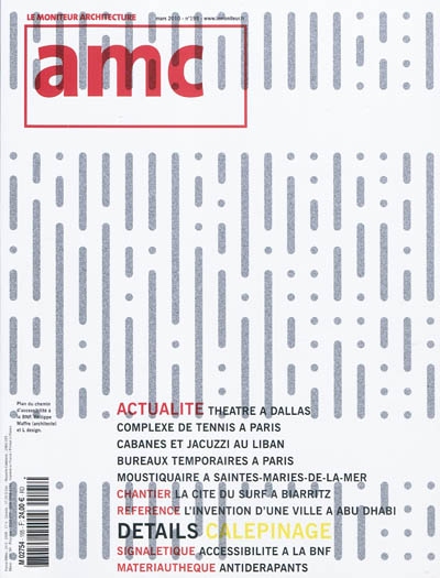 AMC, le moniteur architecture, n° 195