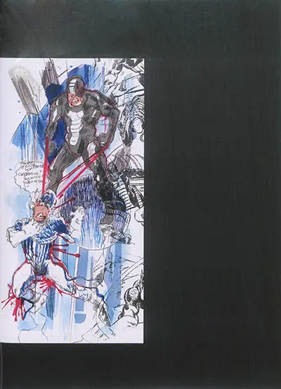 Jack Kirby walked through broken porticoes