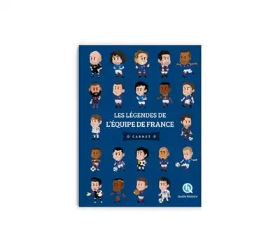 Les légendes du football : carnet