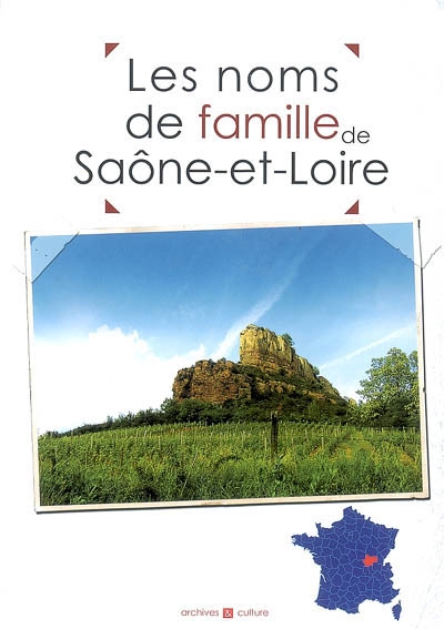 Les noms de famille de Saône-et-Loire