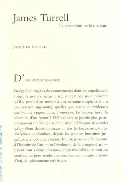 James Turrell : la perception est le médium