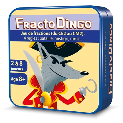 Fractodingo : jeu de fractions (du CE2 au CM2)