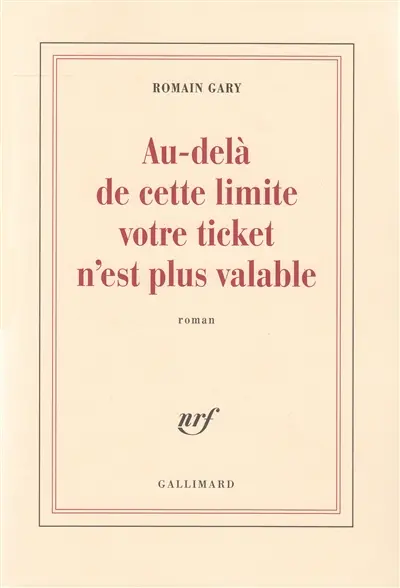 Au-delà de cette limite votre ticket n'est plus valable