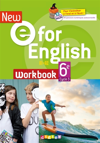 New E for English 6e, cycle...