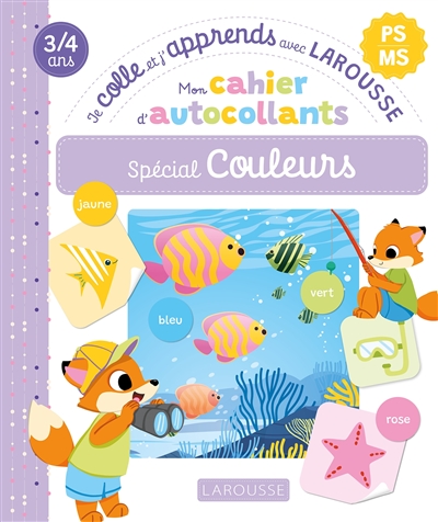 Mon cahier autocollants...