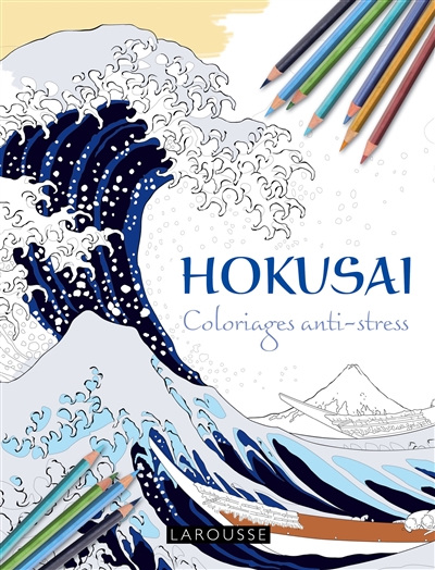 Hokusai : coloriages anti-stress
