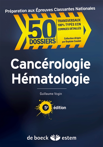 Cancérologie, hématologie