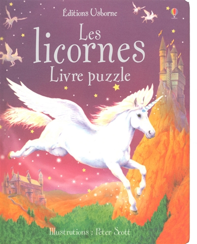Les licornes : livres puzzle