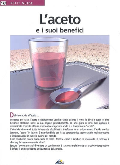 L'aceto e i suoi benefici
