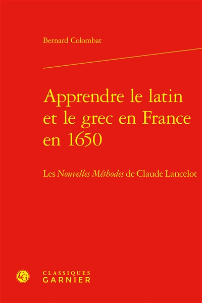 Apprendre le latin et le...