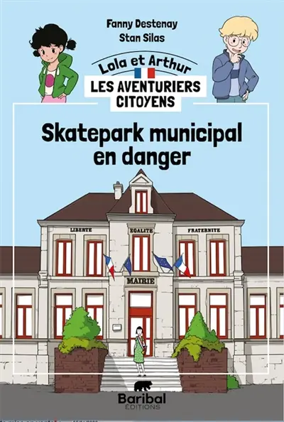Lola et Arthur, les aventuriers citoyens. Skatepark municipal en danger