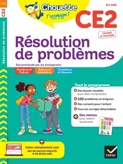 Résolution de problèmes CE2, 8-9 ans : conforme au programme