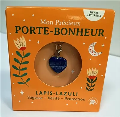Lapis lazuli : sagesse, vérité, protection : mon précieux porte-bonheur