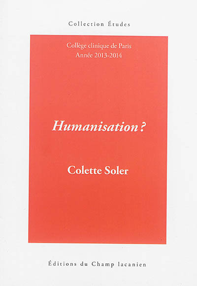 Humanisation ? : cours 2013-2014