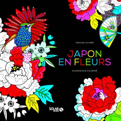 Japon en fleurs : 60 dessins à colorier