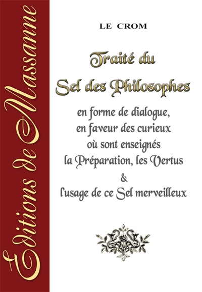 Traité du sel des philosophes