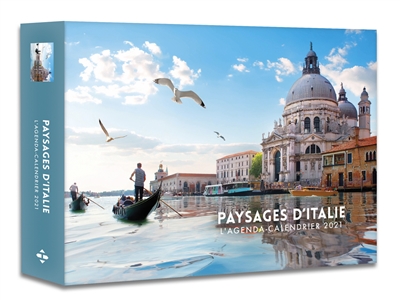Paysages d'Italie : l'agenda-calendrier 2021
