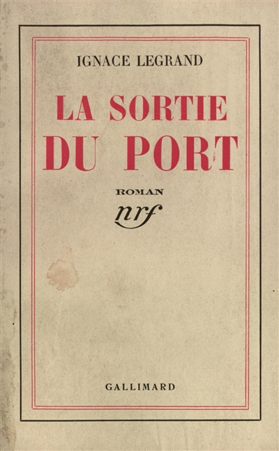 La sortie du port