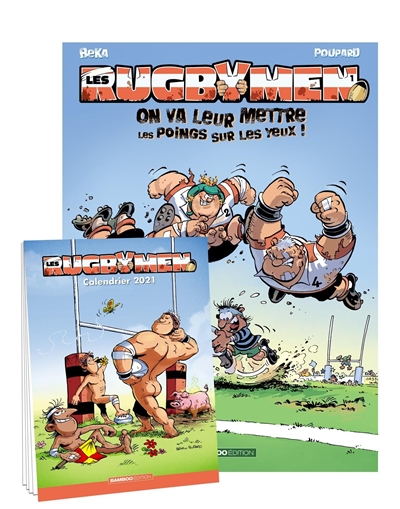 Les rugbymen : pack tome 1 + calendrier 2021