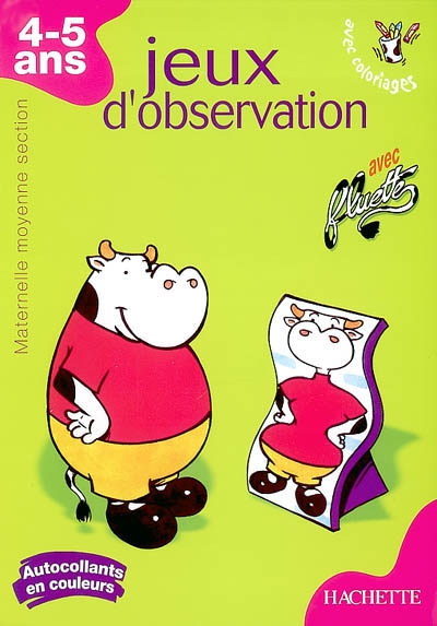Jeux d'observation, maternelle moyenne section, 4-5 ans