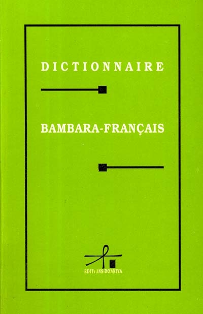 Dictionnaire bambara-français